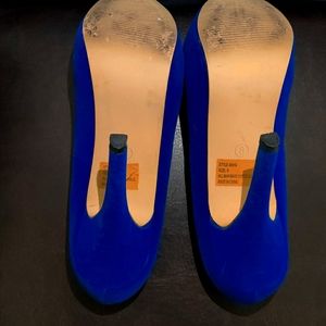 5" Blue Heels